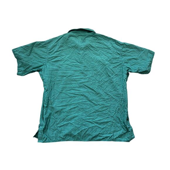Mountain Hardwear Short sleeve, button down,  size Medium, Green; Performance - Picture 2 of 7